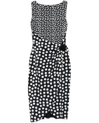 La Petite Robe Di Chiara Boni - ポルカドット フローラル ドレス - Lyst