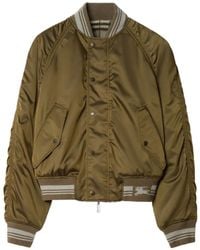 Burberry - Reversible Nylon Bomber Jacket - Lyst
