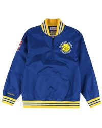 Mitchell & Ness - Sudadera Golden State Warriors "Hardwood Warmup" - Lyst