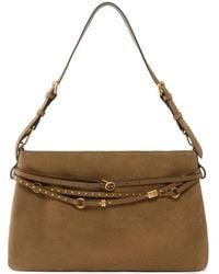 Pinko - Studded-Strap Shoulder Bag - Lyst