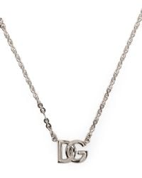 Dolce & Gabbana - Collier À Détail De Logo - Lyst