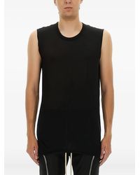 Rick Owens - Camiseta sin mangas con cuello redondo - Lyst