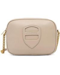 Blauer - Logo-Plaque Chain-Link Shoulder Bag - Lyst