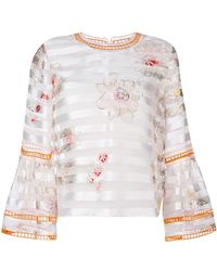 Fendi Flower Print Blouse - Meerkleurig