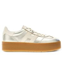 Hogan - Logo-Patch Platform Sneakers - Lyst