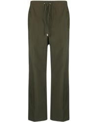 OAMC - Cropped Drawstring-waist Trousers - Lyst
