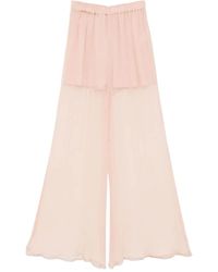 Amen - Pantalones de seda - Lyst