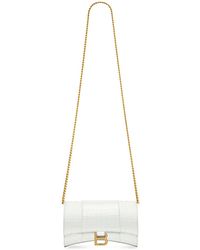 Balenciaga - Hourglass Wallet-on-chain - Lyst