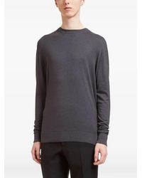 Aiezen - Crew-Neck Fine-Weave Sweater - Lyst