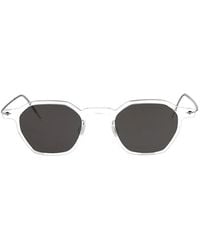 Lindberg - 8343 Geometric-Frame Sunglasses - Lyst