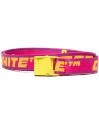 Off-White c/o Virgil Abloh - Logo-Print Mini Industrial Belt - Lyst