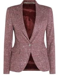 Tagliatore - Checked Single-Breasted Blazer - Lyst
