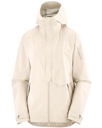 Salomon - Outerpath Pro Hooded Logo-Print Jacket - Lyst
