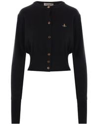 Vivienne Westwood - Bea Orb Embroidered Cardigan - Lyst
