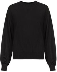 Loulou de Saison - Gerippter Angus Pullover Mit Tiefen Schultern - Lyst