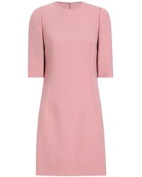 Dolce & Gabbana - Dna Wool Mini Dress - Lyst