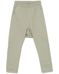 Rick Owens - Relaxed Fit Trousers With Elastic Waistband - Lyst
