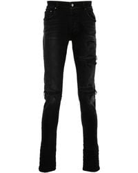Amiri - Skinny Jeans Met Gerafeld Effect - Lyst
