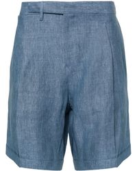 Briglia 1949 - Amalfis Linen Bermuda Shorts - Lyst