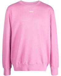 Autry - Logo-Print Cotton Sweatshirt - Lyst