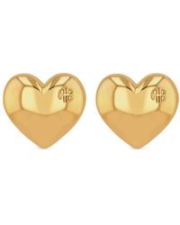 Anine Bing - Pendientes Heart - Lyst