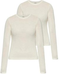 Jil Sander - Long-Sleeves Tops (Pack Of Two) - Lyst