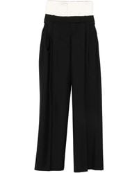 Rohe - Plooibroek Met Gelaagd Effect - Lyst