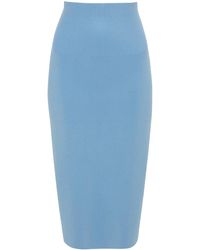 Victoria Beckham - Gonna Midi A Matita - Lyst