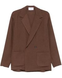 MARSĒM - Double-Breasted Notch-Lapel Blazer - Lyst