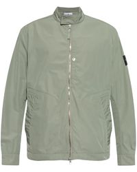 Stone Island - Giacca Con Applicazione Logo - Lyst