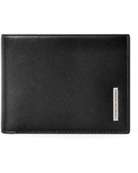 Piquadro - Portefeuille Pliant À Plaque Logo - Lyst