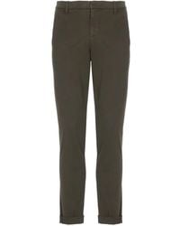 Dondup - Stretch-Cotton Cuffed Pants - Lyst