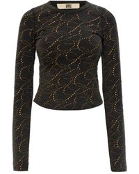 KNWLS - Cally Studded Top - Lyst