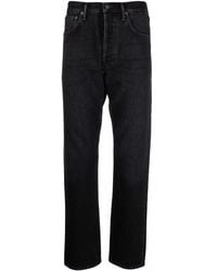 Acne Studios - Regular Fit 1996 Jeans Black In Cotton - Lyst