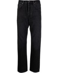 Acne Studios - Regular Fit 1996 Jeans Black In Cotton - Lyst