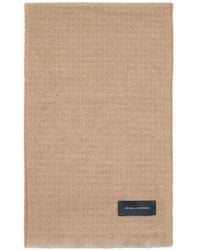 Piquadro - Geometric-Pattern Fringed Scarf - Lyst