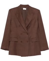 P.A.R.O.S.H. - Doppelreihiger Blazer - Lyst