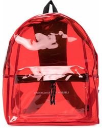 Undercover - Logo Print Transparent Backpack - Lyst