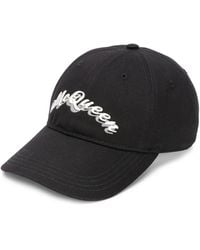 McQueen - Gorra de béisbol con logo estampado - Lyst