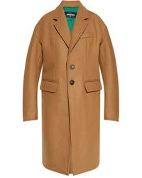 DSquared² - Button-Fastening Wool-Blend Coat - Lyst