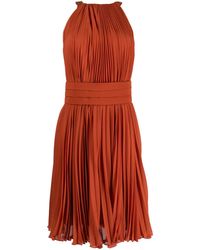 Max Mara - Vestido Sin Mangas Con Detalle Fruncido - Lyst