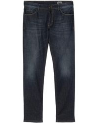PT Torino - Mid-rise straight-leg jeans - Lyst