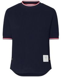 Thom Browne - T-Shirt À Manches Courtes - Lyst