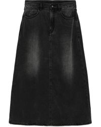 JNBY - Panelled Skirt - Lyst