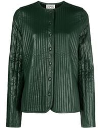 TOTEME - Gesteppte Lederjacke - Lyst