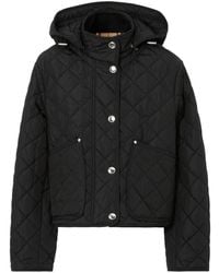 Burberry - Down jackets - Lyst