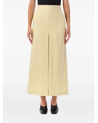 AURALEE - Front-Slit Maxi Skirt - Lyst