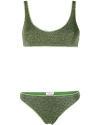 Oséree - Glittered Scoop-Neck Bikini Set - Lyst