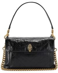 Kurt Geiger - Celia Quilted Eagle Head Leather Shoulder Bag - Lyst
