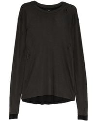 Thom Krom - Distressed Layered-Effect T-Shirt - Lyst